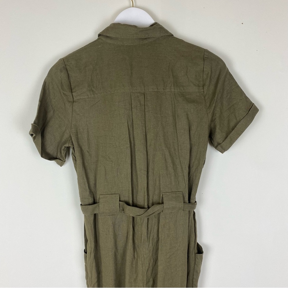 A New Day (Target) Olive Green Utility Jumpsuit - Picture 8 of 12